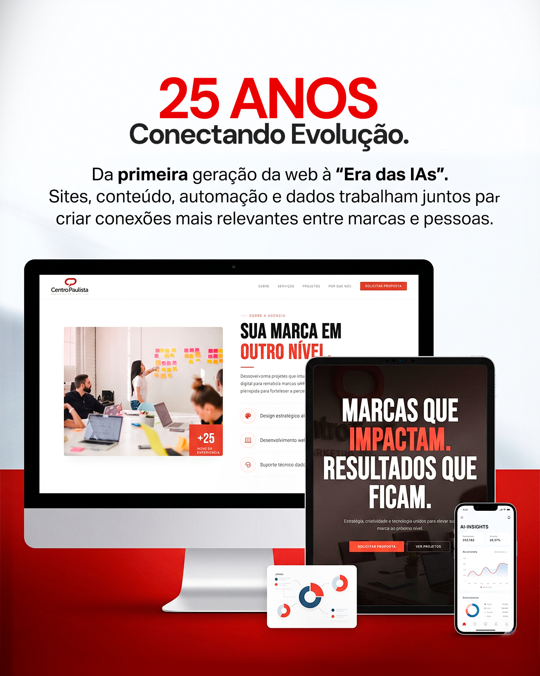 25 anos conectando evolução — Centro Paulista