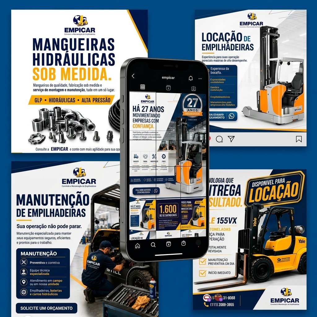 Empicar - Comércio e Manutenção de Empilhadeiras